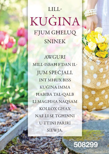 Picture of LILL-KUGINA FJUM GHELUQ SNINEK KARTOLINA